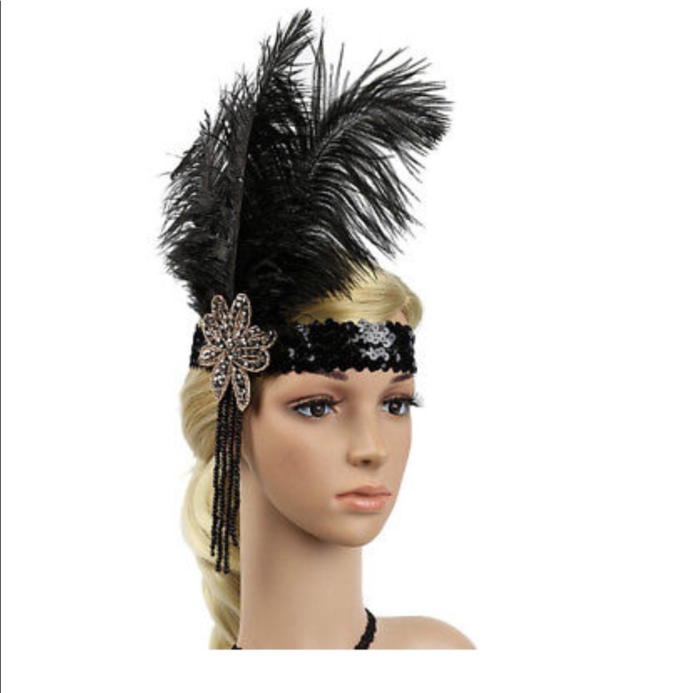 Feather Flapper Headband